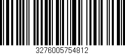Código de barras (EAN, GTIN, SKU, ISBN): '3276005754812'