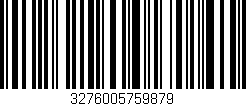 Código de barras (EAN, GTIN, SKU, ISBN): '3276005759879'