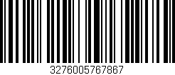 Código de barras (EAN, GTIN, SKU, ISBN): '3276005767867'