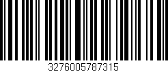 Código de barras (EAN, GTIN, SKU, ISBN): '3276005787315'