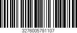 Código de barras (EAN, GTIN, SKU, ISBN): '3276005791107'