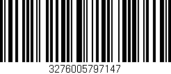 Código de barras (EAN, GTIN, SKU, ISBN): '3276005797147'