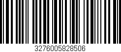 Código de barras (EAN, GTIN, SKU, ISBN): '3276005828506'
