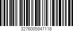 Código de barras (EAN, GTIN, SKU, ISBN): '3276005847118'