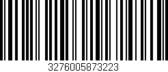 Código de barras (EAN, GTIN, SKU, ISBN): '3276005873223'