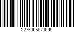 Código de barras (EAN, GTIN, SKU, ISBN): '3276005873889'