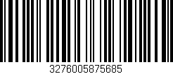 Código de barras (EAN, GTIN, SKU, ISBN): '3276005875685'
