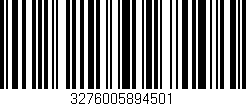 Código de barras (EAN, GTIN, SKU, ISBN): '3276005894501'