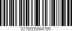 Código de barras (EAN, GTIN, SKU, ISBN): '3276005894785'