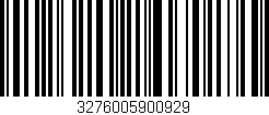 Código de barras (EAN, GTIN, SKU, ISBN): '3276005900929'