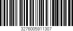 Código de barras (EAN, GTIN, SKU, ISBN): '3276005911307'