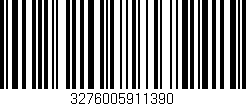 Código de barras (EAN, GTIN, SKU, ISBN): '3276005911390'