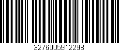 Código de barras (EAN, GTIN, SKU, ISBN): '3276005912298'