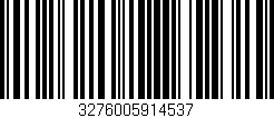 Código de barras (EAN, GTIN, SKU, ISBN): '3276005914537'