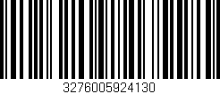 Código de barras (EAN, GTIN, SKU, ISBN): '3276005924130'