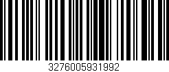 Código de barras (EAN, GTIN, SKU, ISBN): '3276005931992'