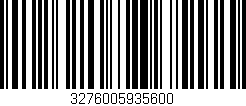Código de barras (EAN, GTIN, SKU, ISBN): '3276005935600'