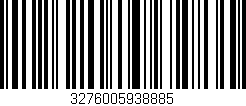 Código de barras (EAN, GTIN, SKU, ISBN): '3276005938885'