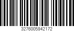 Código de barras (EAN, GTIN, SKU, ISBN): '3276005942172'
