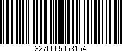Código de barras (EAN, GTIN, SKU, ISBN): '3276005953154'