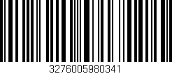 Código de barras (EAN, GTIN, SKU, ISBN): '3276005980341'