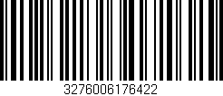 Código de barras (EAN, GTIN, SKU, ISBN): '3276006176422'