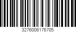 Código de barras (EAN, GTIN, SKU, ISBN): '3276006176705'