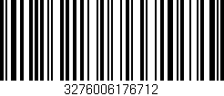 Código de barras (EAN, GTIN, SKU, ISBN): '3276006176712'