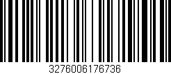 Código de barras (EAN, GTIN, SKU, ISBN): '3276006176736'