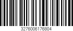 Código de barras (EAN, GTIN, SKU, ISBN): '3276006176804'