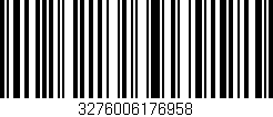 Código de barras (EAN, GTIN, SKU, ISBN): '3276006176958'
