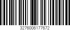 Código de barras (EAN, GTIN, SKU, ISBN): '3276006177672'