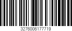 Código de barras (EAN, GTIN, SKU, ISBN): '3276006177719'