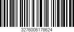 Código de barras (EAN, GTIN, SKU, ISBN): '3276006178624'