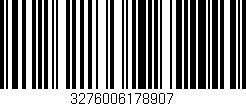 Código de barras (EAN, GTIN, SKU, ISBN): '3276006178907'