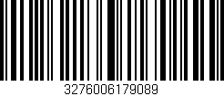 Código de barras (EAN, GTIN, SKU, ISBN): '3276006179089'