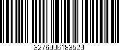 Código de barras (EAN, GTIN, SKU, ISBN): '3276006183529'