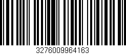 Código de barras (EAN, GTIN, SKU, ISBN): '3276009964163'