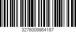Código de barras (EAN, GTIN, SKU, ISBN): '3276009964187'