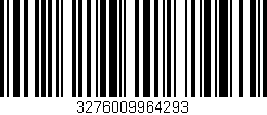 Código de barras (EAN, GTIN, SKU, ISBN): '3276009964293'