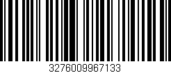 Código de barras (EAN, GTIN, SKU, ISBN): '3276009967133'