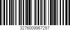 Código de barras (EAN, GTIN, SKU, ISBN): '3276009967287'