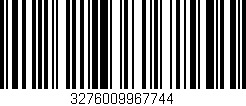 Código de barras (EAN, GTIN, SKU, ISBN): '3276009967744'