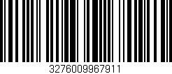 Código de barras (EAN, GTIN, SKU, ISBN): '3276009967911'