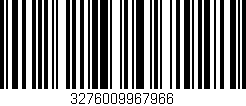 Código de barras (EAN, GTIN, SKU, ISBN): '3276009967966'