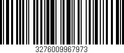 Código de barras (EAN, GTIN, SKU, ISBN): '3276009967973'