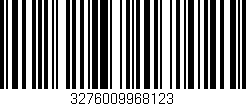 Código de barras (EAN, GTIN, SKU, ISBN): '3276009968123'