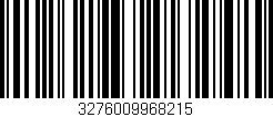 Código de barras (EAN, GTIN, SKU, ISBN): '3276009968215'