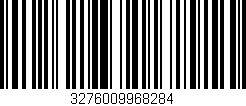 Código de barras (EAN, GTIN, SKU, ISBN): '3276009968284'