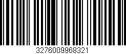 Código de barras (EAN, GTIN, SKU, ISBN): '3276009968321'